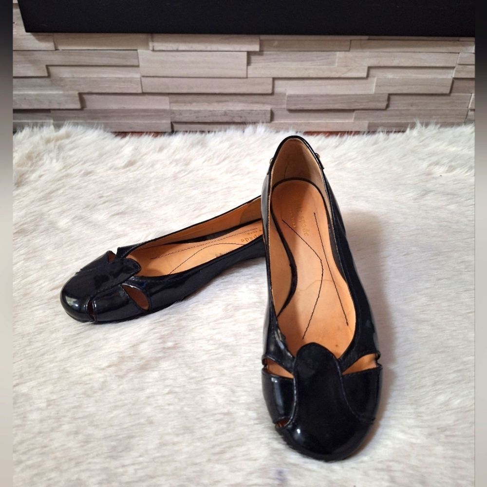 Kate Spade Patent Leather Flats Size 7.5